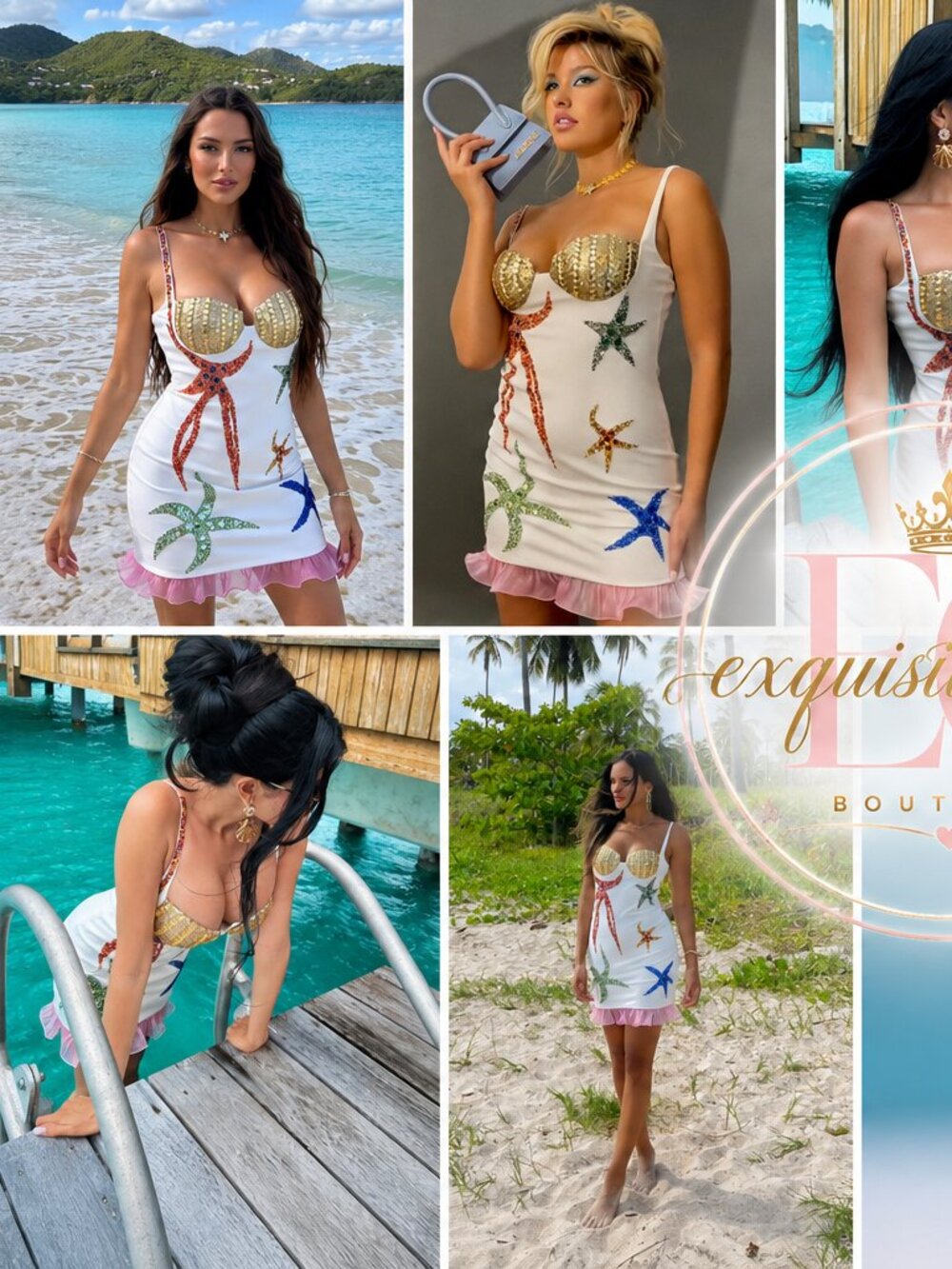 Exquisite Designer Cocktail Party Prom Glamorous Beaded Embroidery Luxury Dress